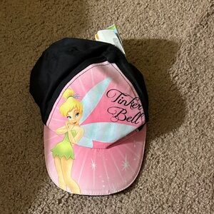 Disney Tinker Bell Cap - Pink and Black